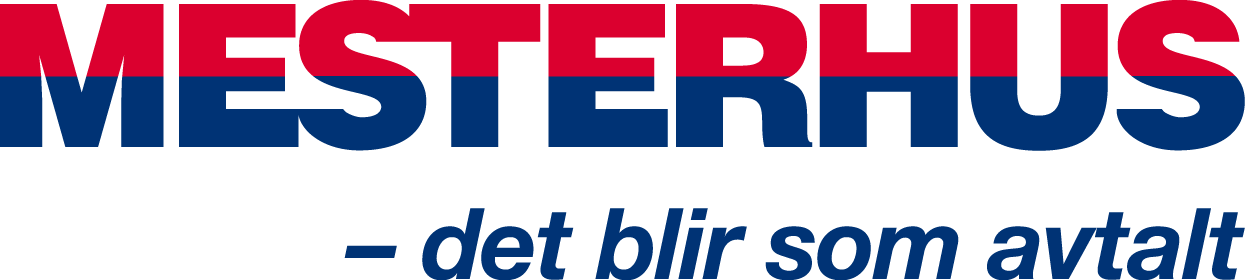 Tekst: Mesterhus logo